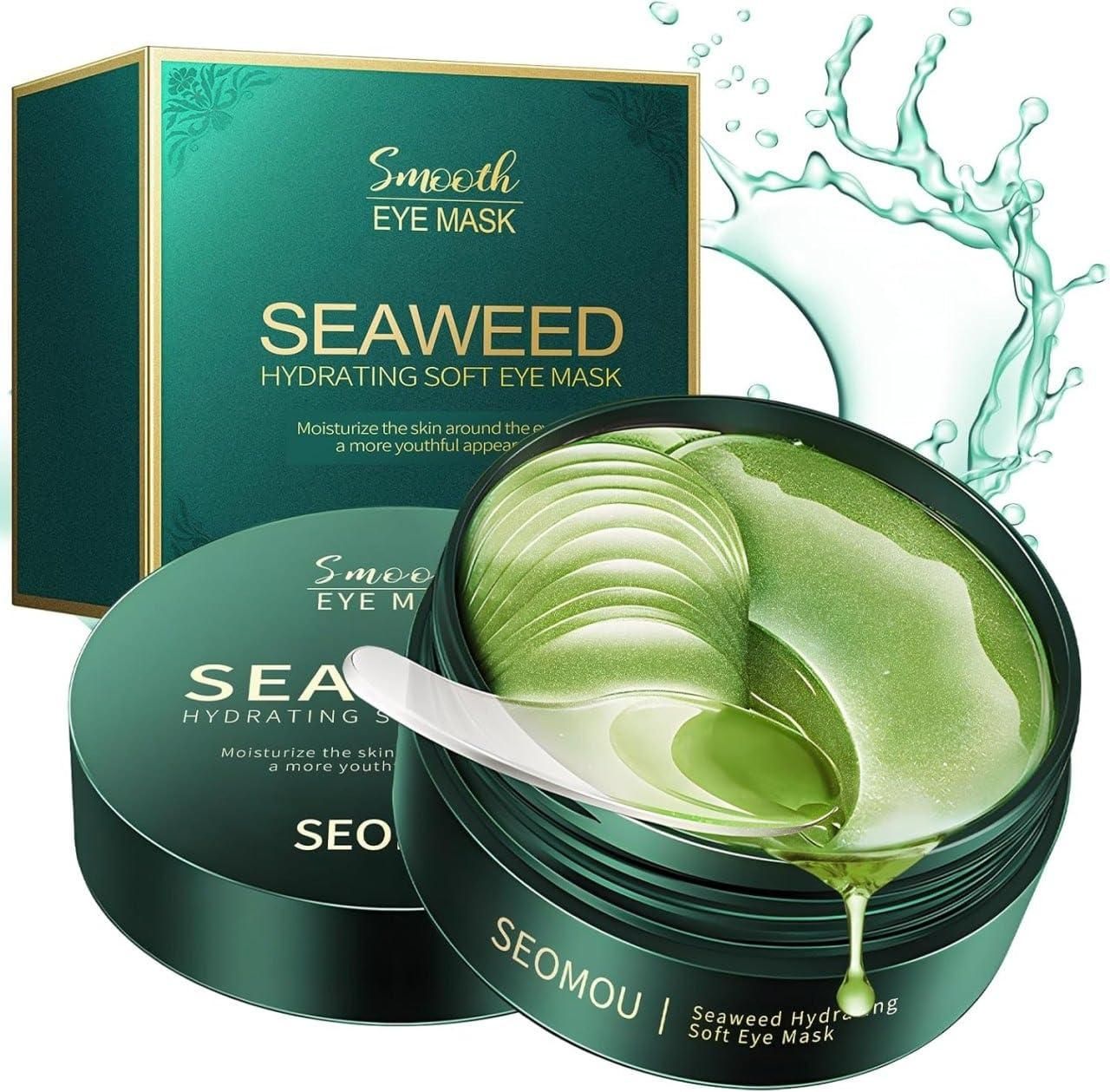 Seaweed Moisturizing Eye Patches Hydration & Under-Eye Care | Pack of 1
