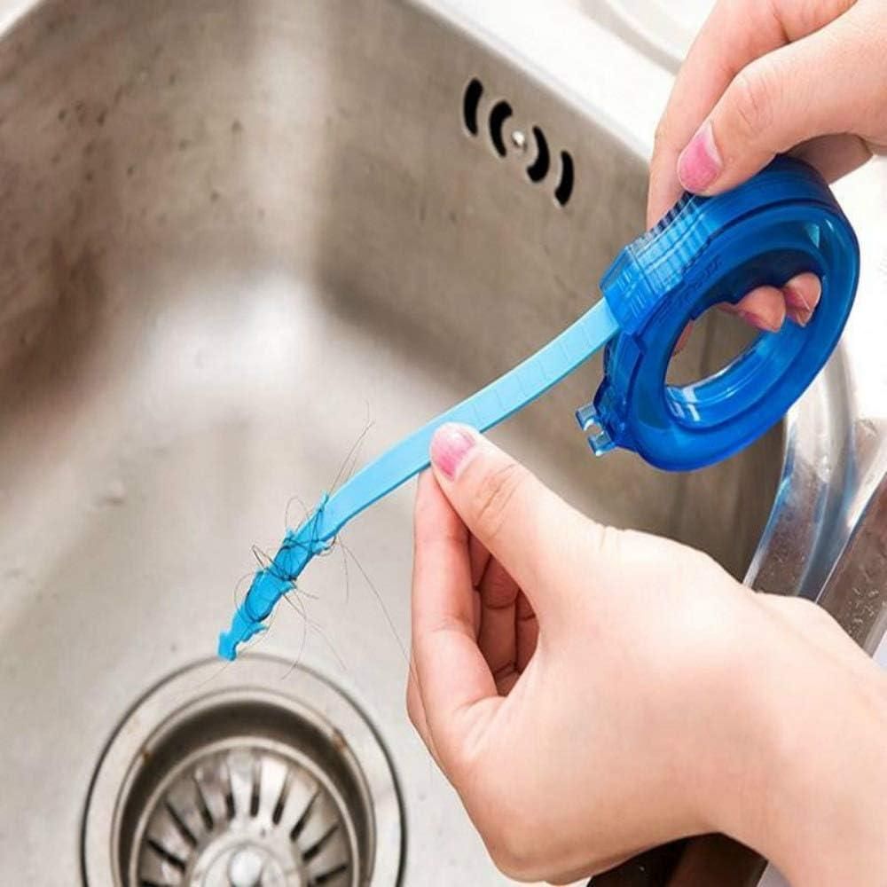 Sink Hair Catcher & Drain Clog Remover Tool