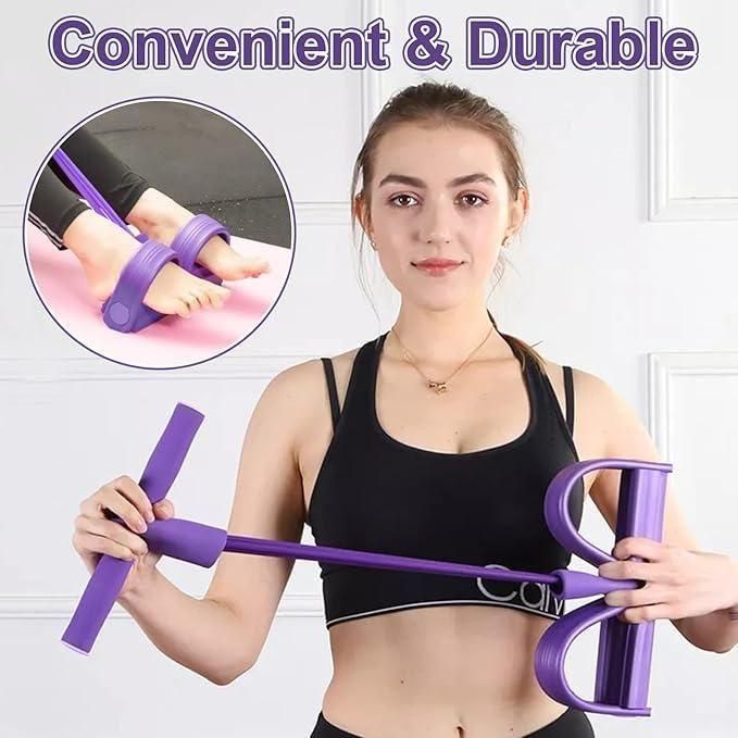 Yoga Pedal Puller Resistance Band Full-Body Stretch & Strength Trainer