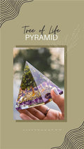 Tree of Life™ Peridot Orgon Pyramid