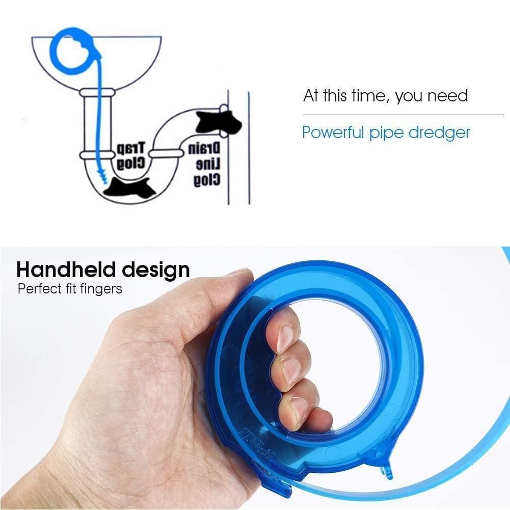 Sink Hair Catcher & Drain Clog Remover Tool