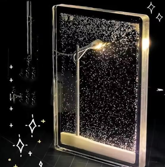 Snow Scene LED Street Lamp Light