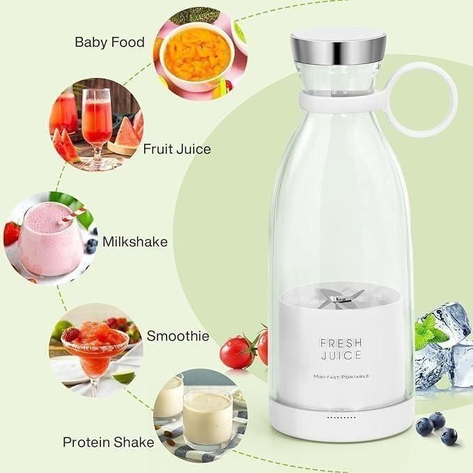 Portable Mini Juice Blender Travel-Friendly Smoothie Maker