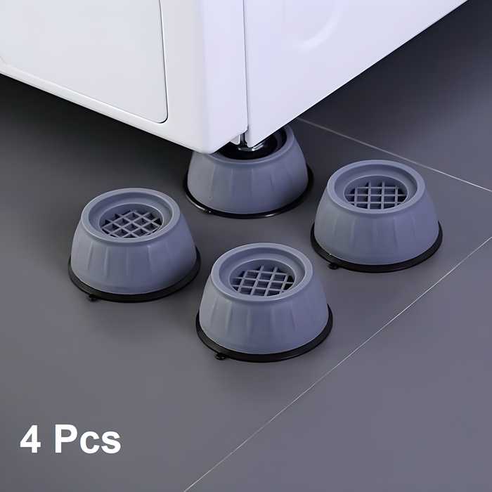 Anti-Vibration Pads for Washing Machine Shock-Proof Feet for Washer & Dryer | 4 Pcs