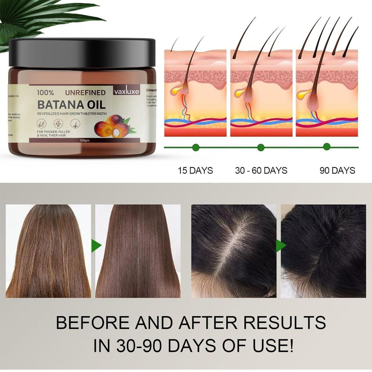 Vaxluxe™ Batana Hair Growth Oil Revitalizing Strength & Repair – 100g