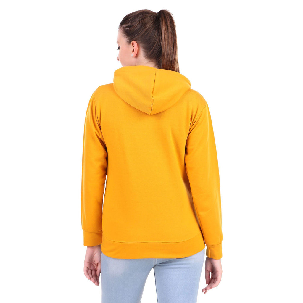 Women’s Yellow Sweatshirt Hoodie