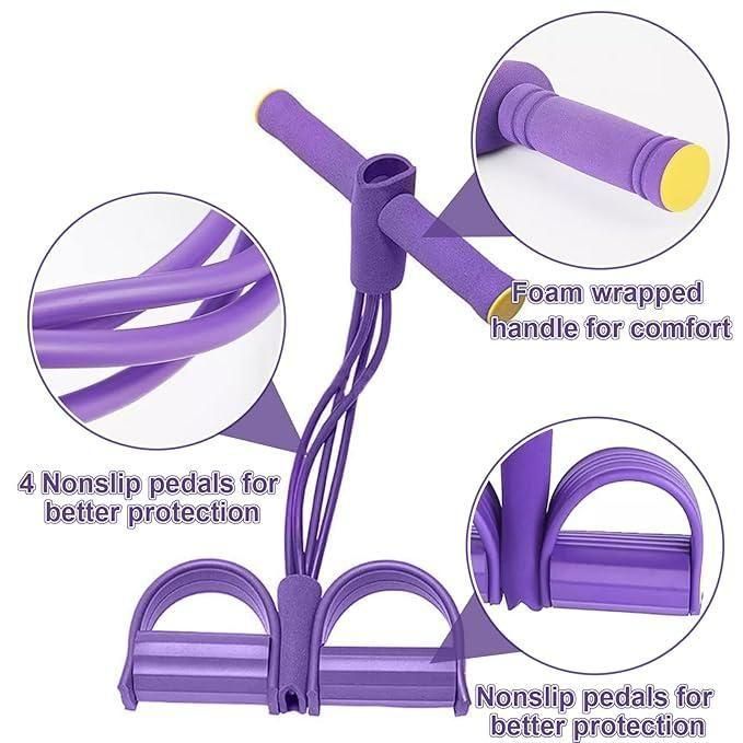 Yoga Pedal Puller Resistance Band Full-Body Stretch & Strength Trainer